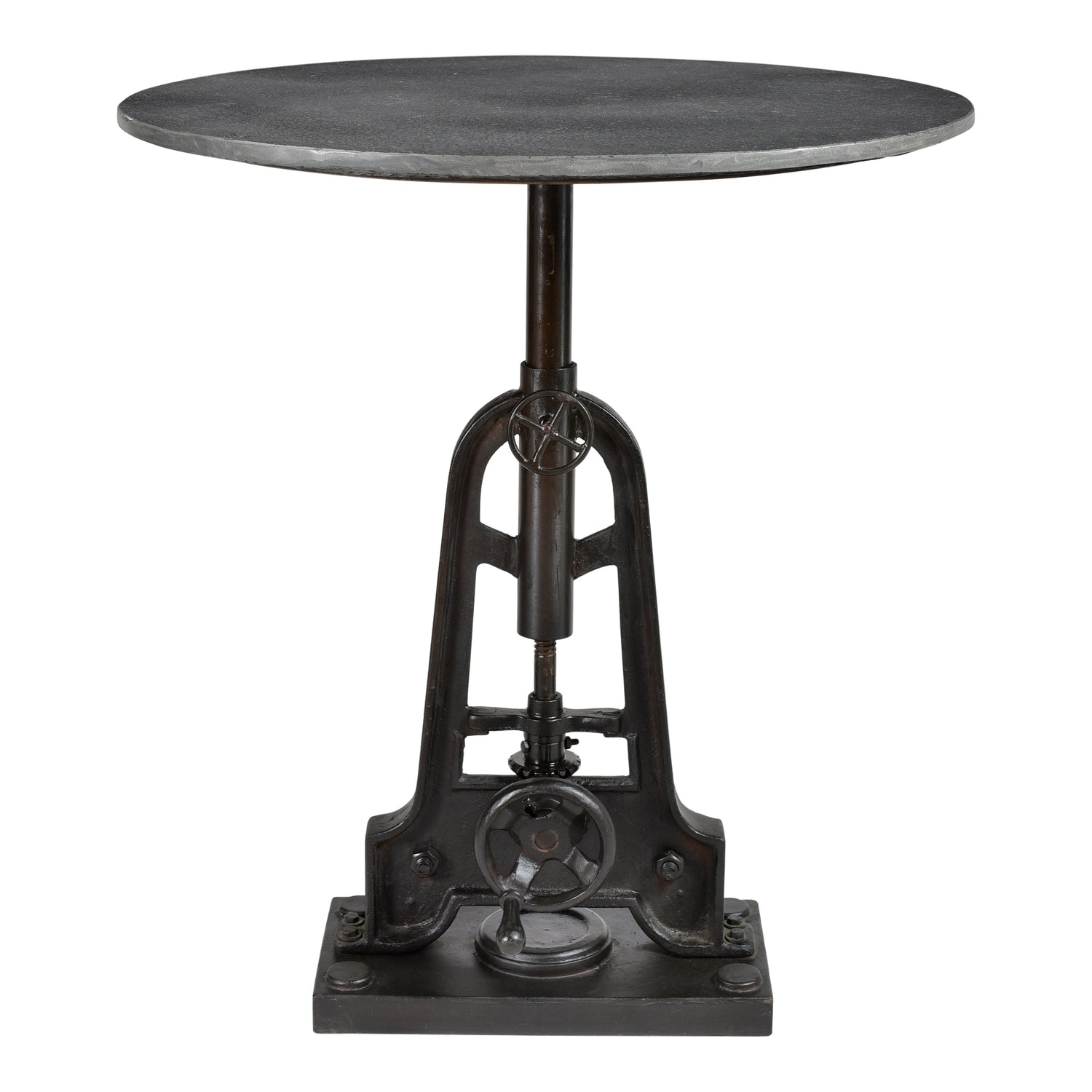 Tovar Dining Table Black Marble Dining Tables, Black / Metal Base