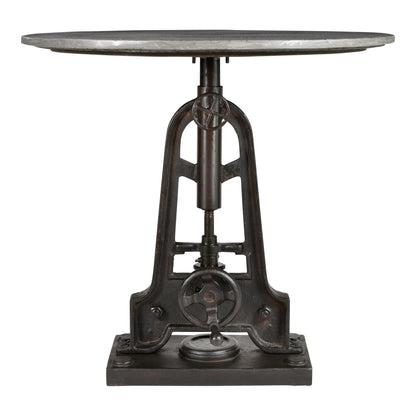 Tovar Dining Table Black Marble Dining Tables, Black / Metal Base