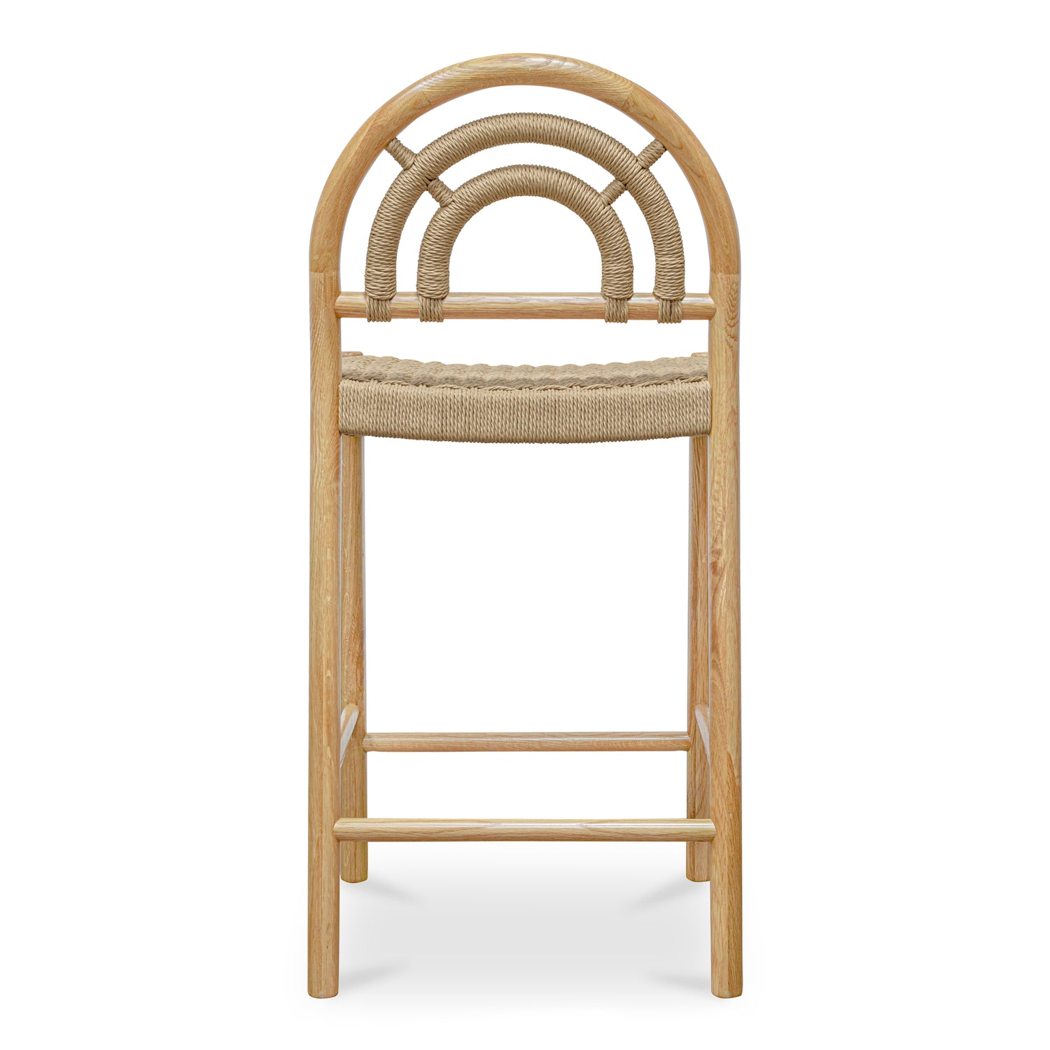 Avi Dining Chair Natural – Set Of Two Dining Chairs, Natural / Paper Rope