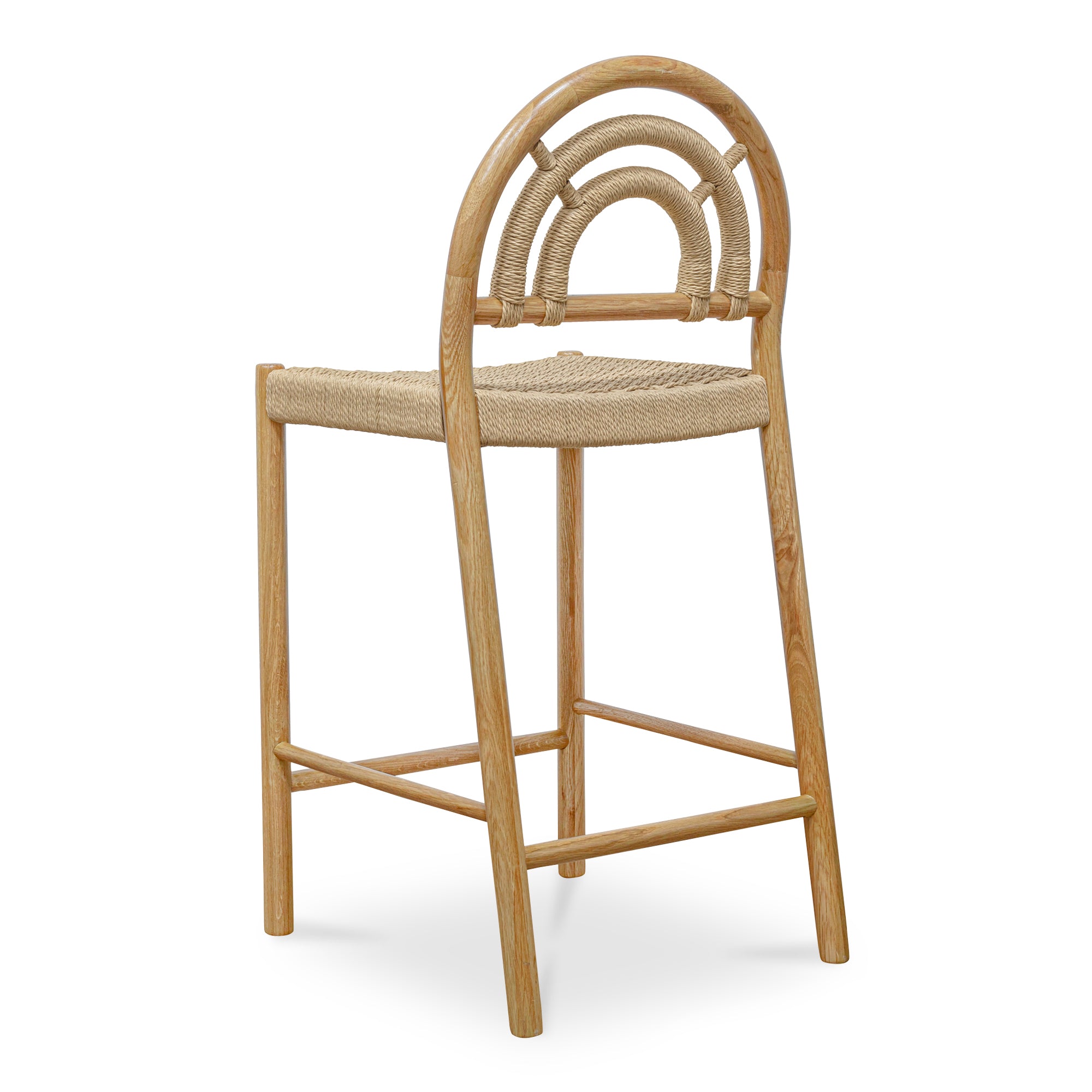 Avi Dining Chair Natural – Set Of Two Dining Chairs, Natural / Paper Rope