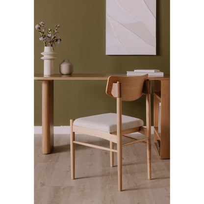 Dey Dining Chair Dining Chairs, Natural / Solid White Ash
Legs