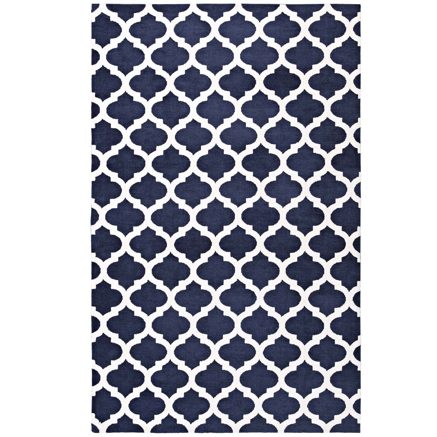 Lida Moroccan Trellis Area Rug by Modway