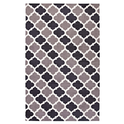 Lida Moroccan Trellis Area Rug by Modway