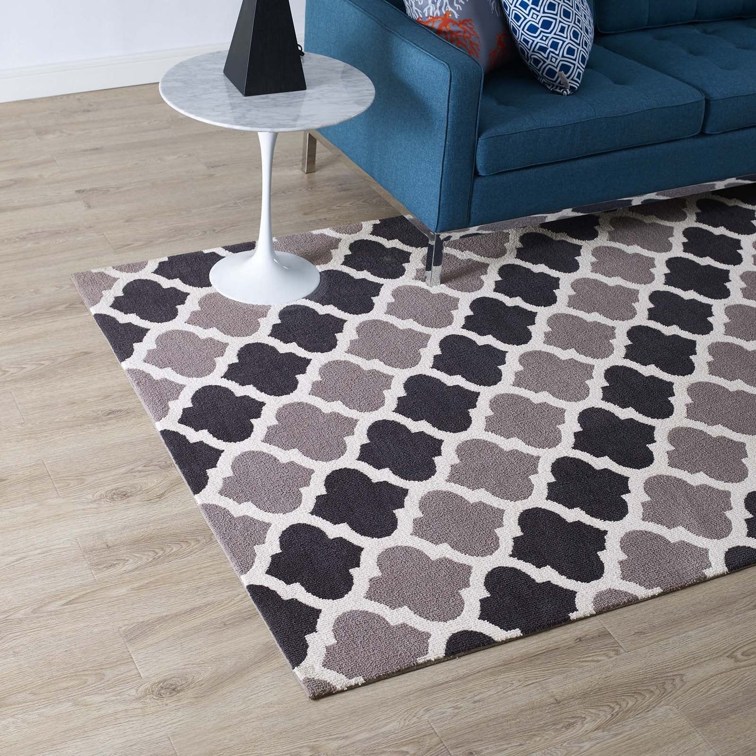 Lida Moroccan Trellis Area Rug by Modway