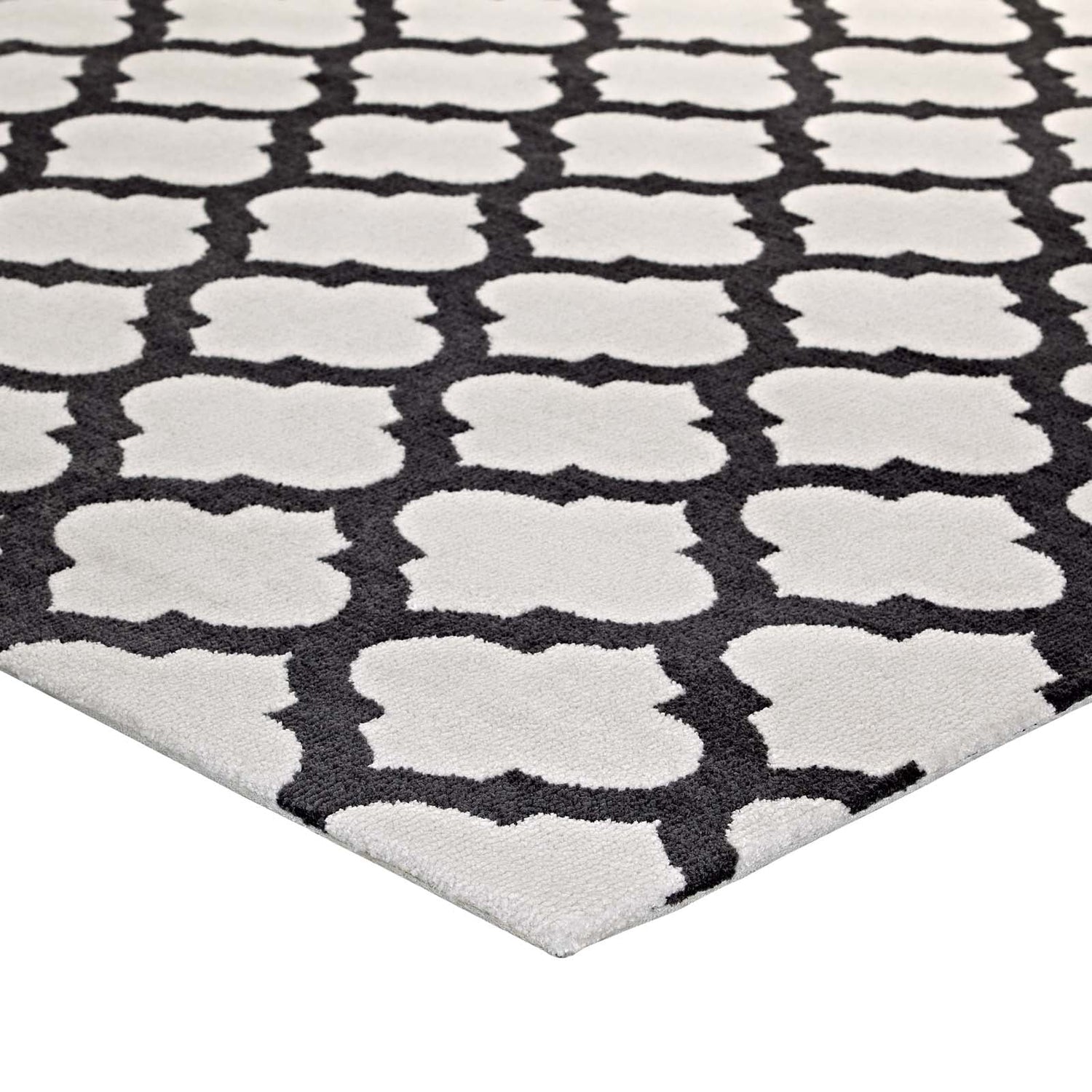 Lida Moroccan Trellis Area Rug by Modway