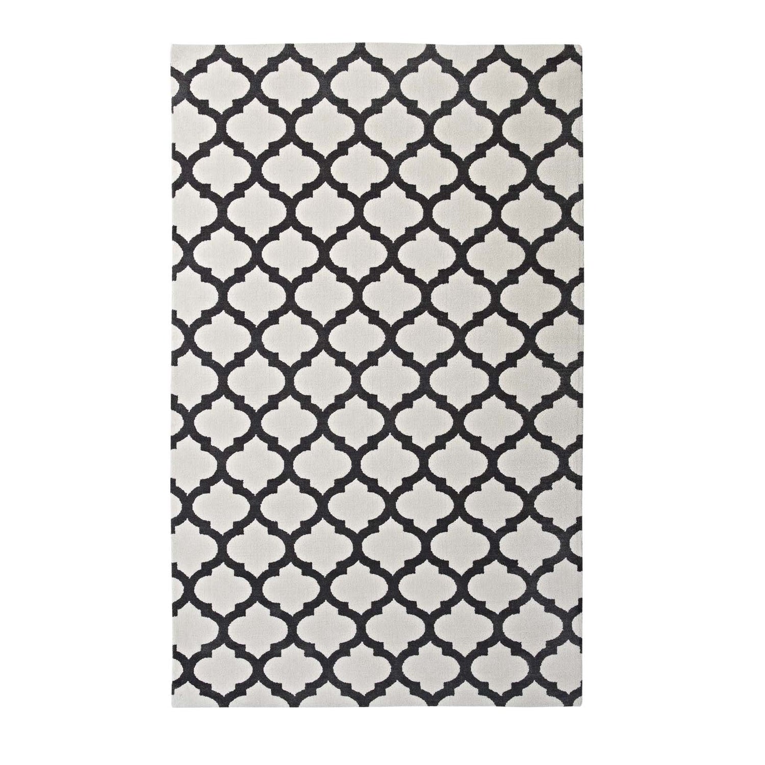 Lida Moroccan Trellis Area Rug by Modway