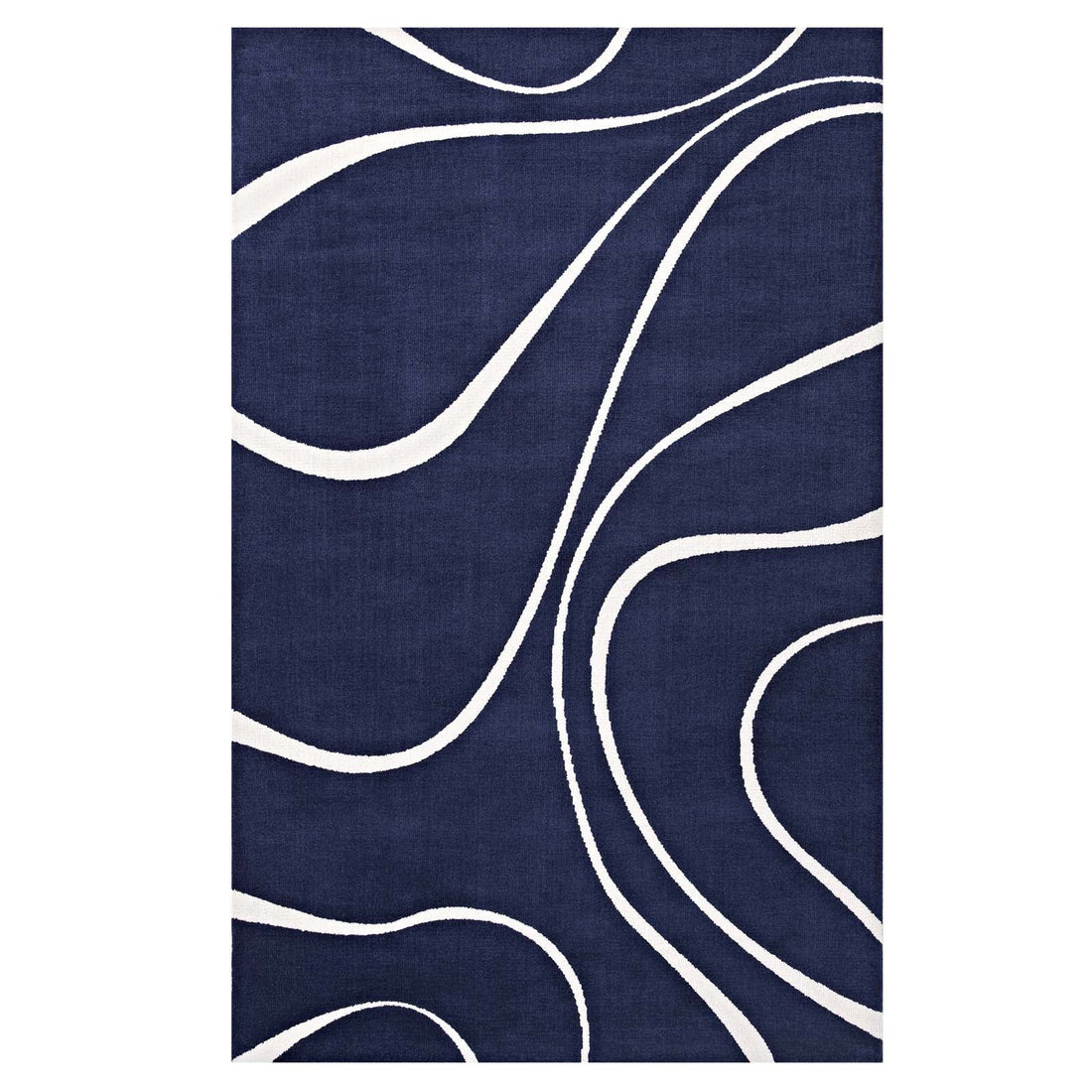 Therese Abstract Swirl Area Rug by Modway