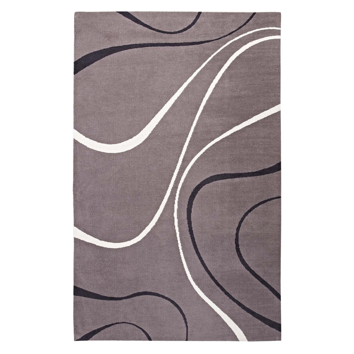 Therese Abstract Swirl Area Rug by Modway