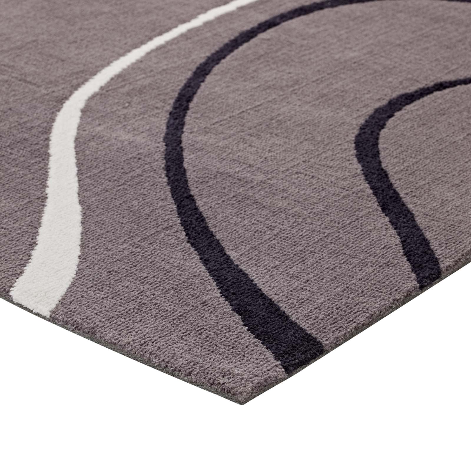 Therese Abstract Swirl Area Rug by Modway