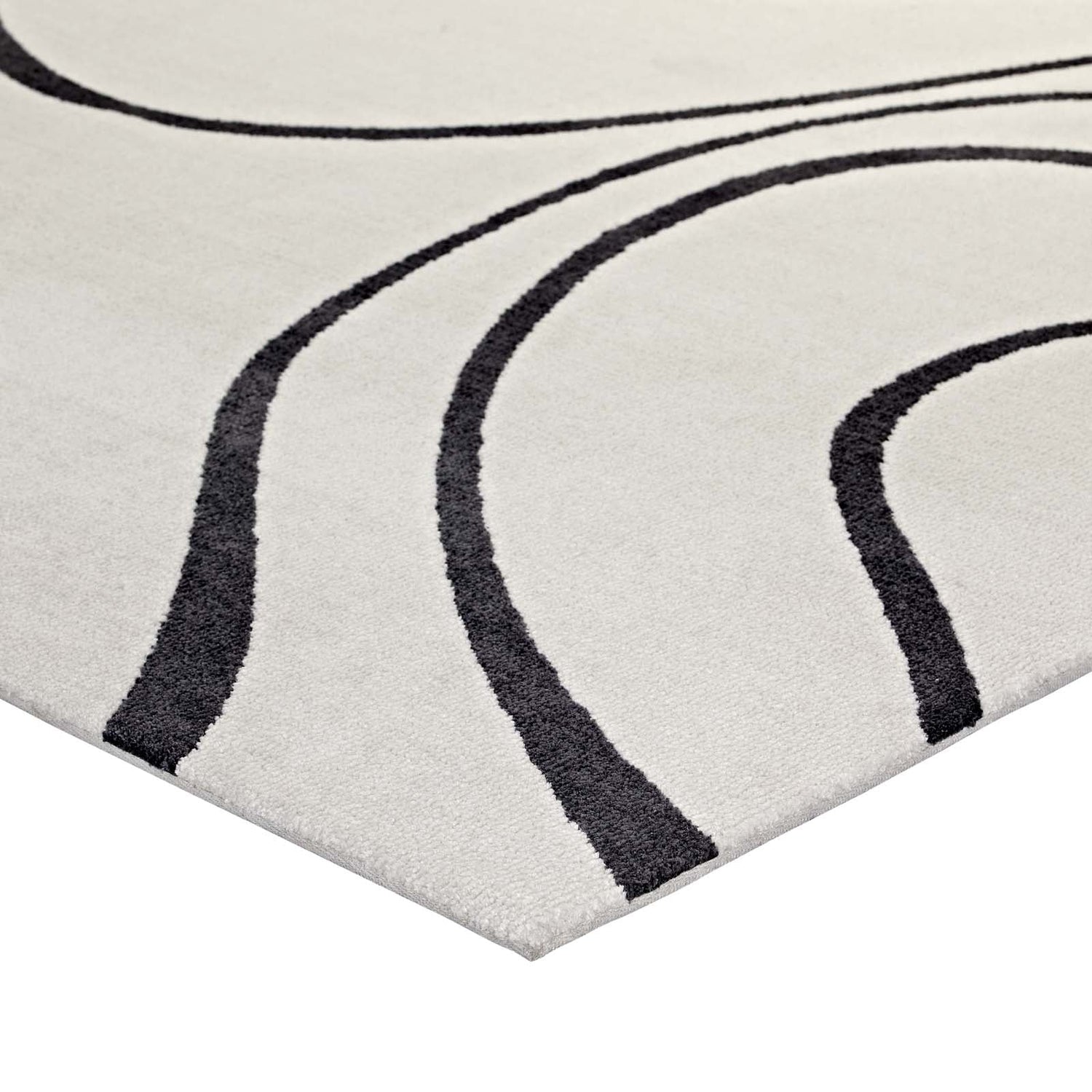 Therese Abstract Swirl Area Rug by Modway