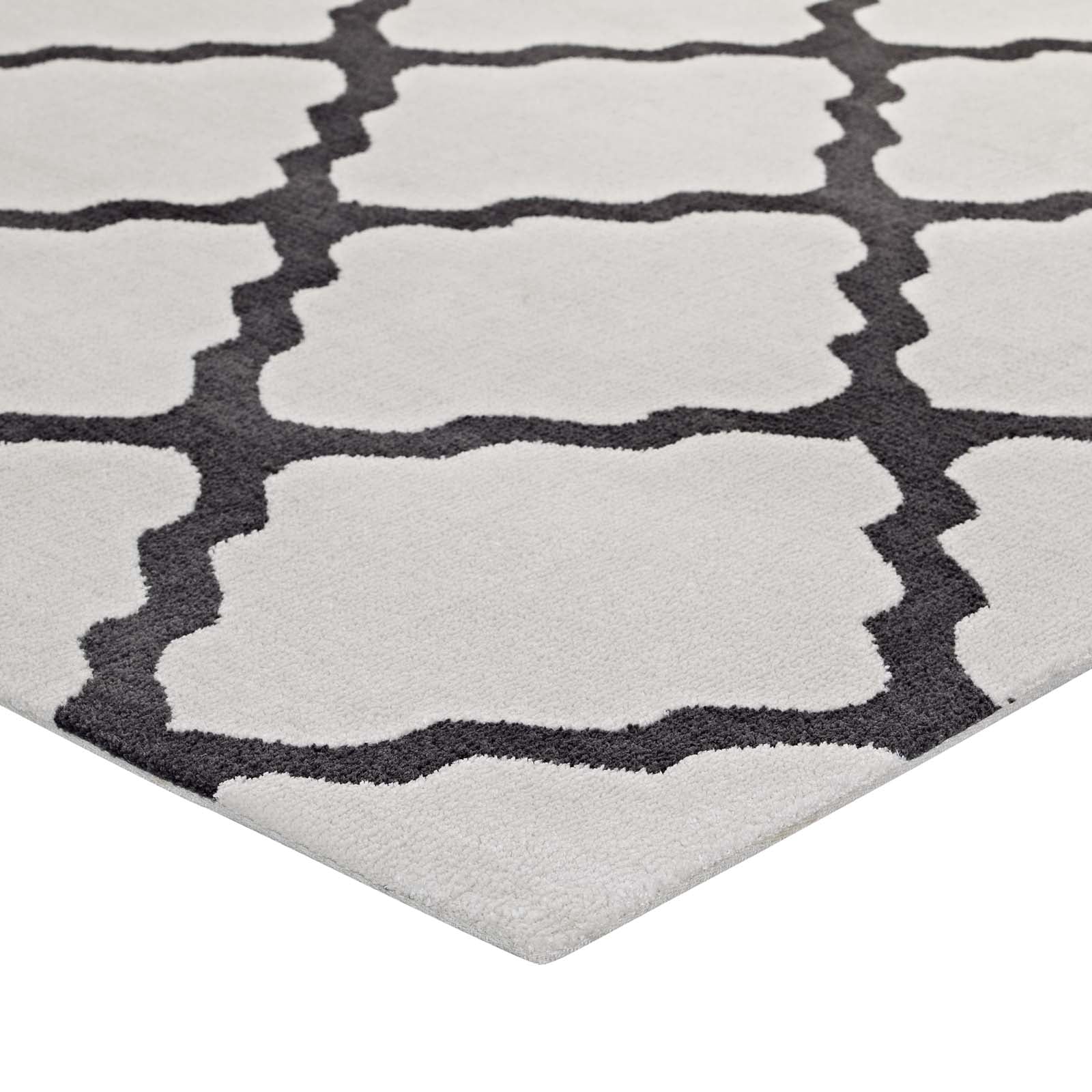 Marja Moroccan Trellis Area Rug by Modway