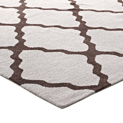 Marja Moroccan Trellis Area Rug by Modway