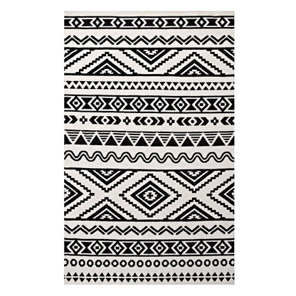 Haku Geometric Moroccan Tribal Area Rug by Modway