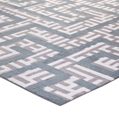 Nahia Geometric Maze Area Rug by Modway