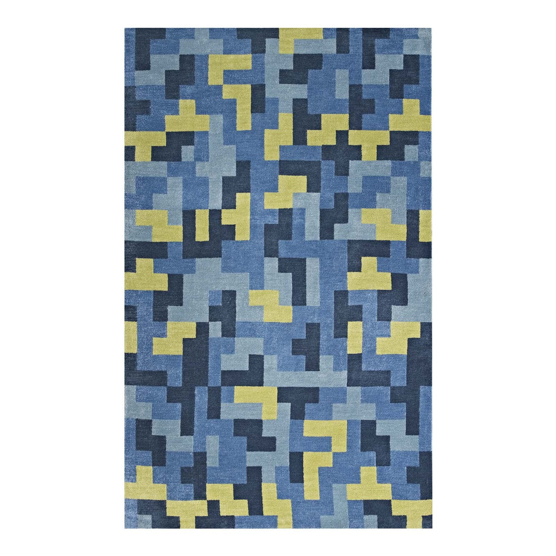 Andela Interlocking Block Mosaic Area Rug by Modway