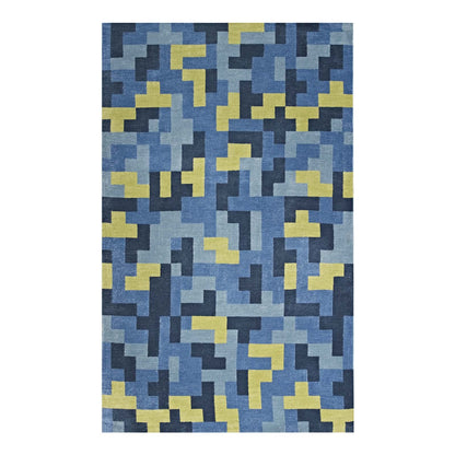 Andela Interlocking Block Mosaic Area Rug by Modway