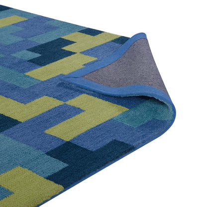 Andela Interlocking Block Mosaic Area Rug by Modway