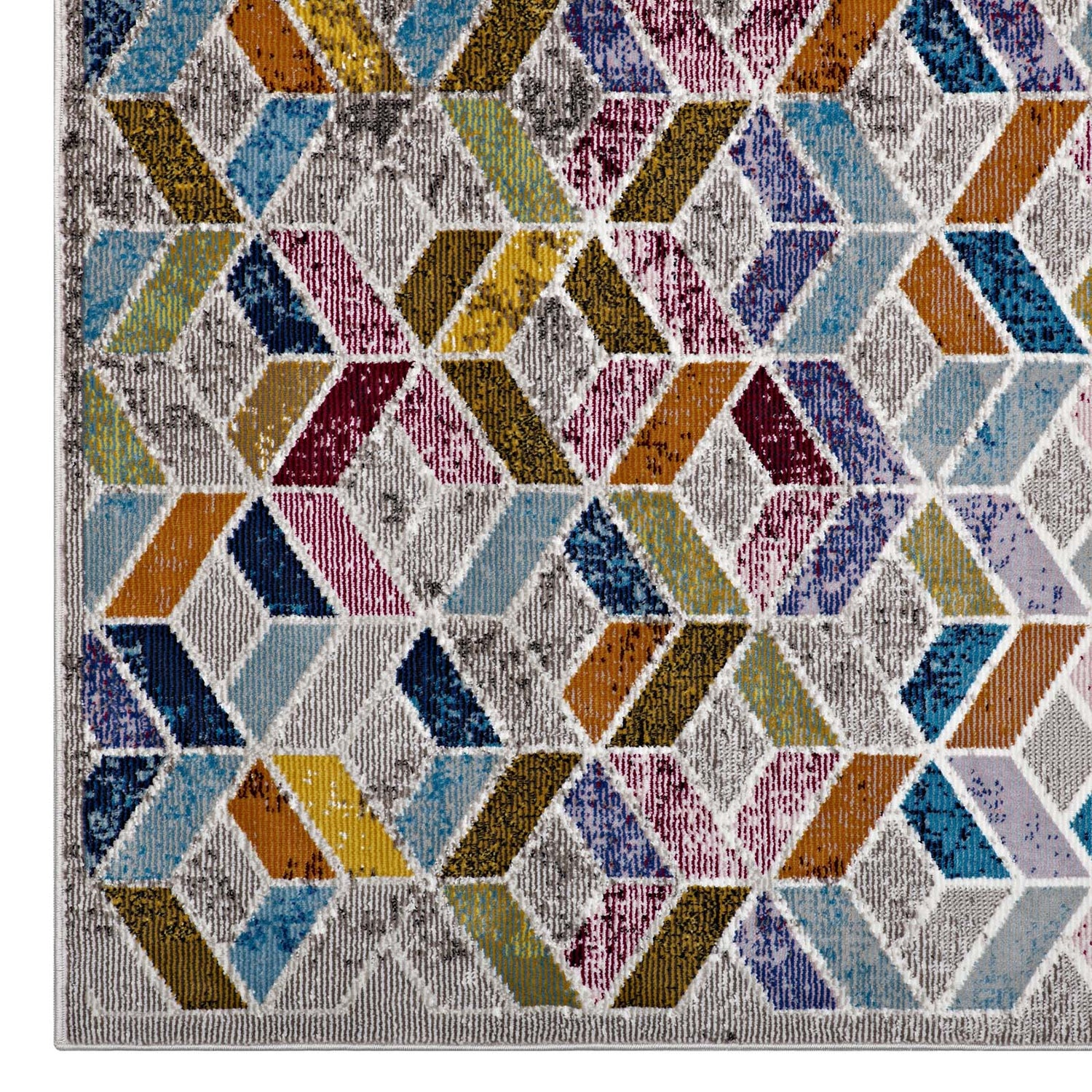 Laleh Geometric Mosaic Area Rug by Modway