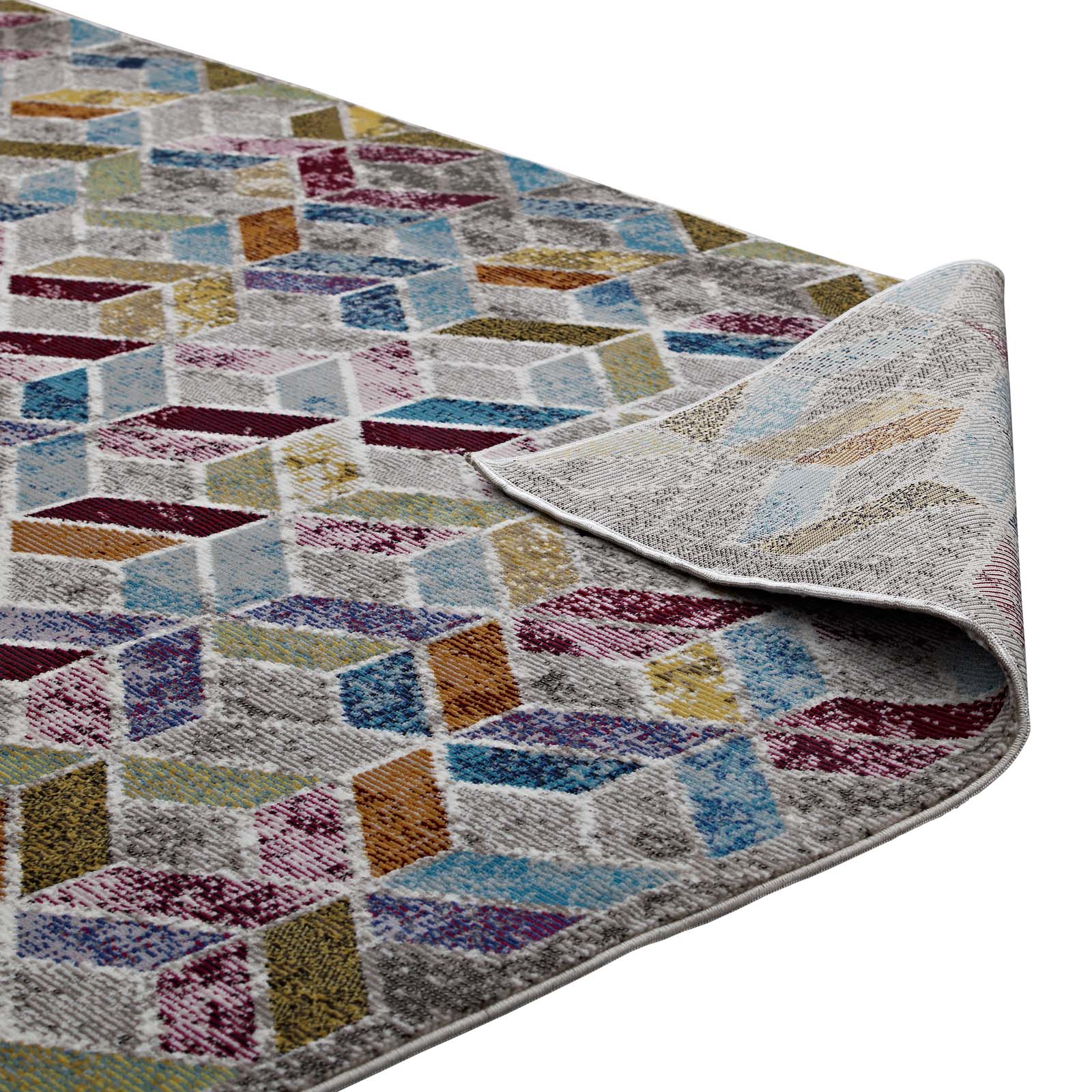 Laleh Geometric Mosaic Area Rug by Modway