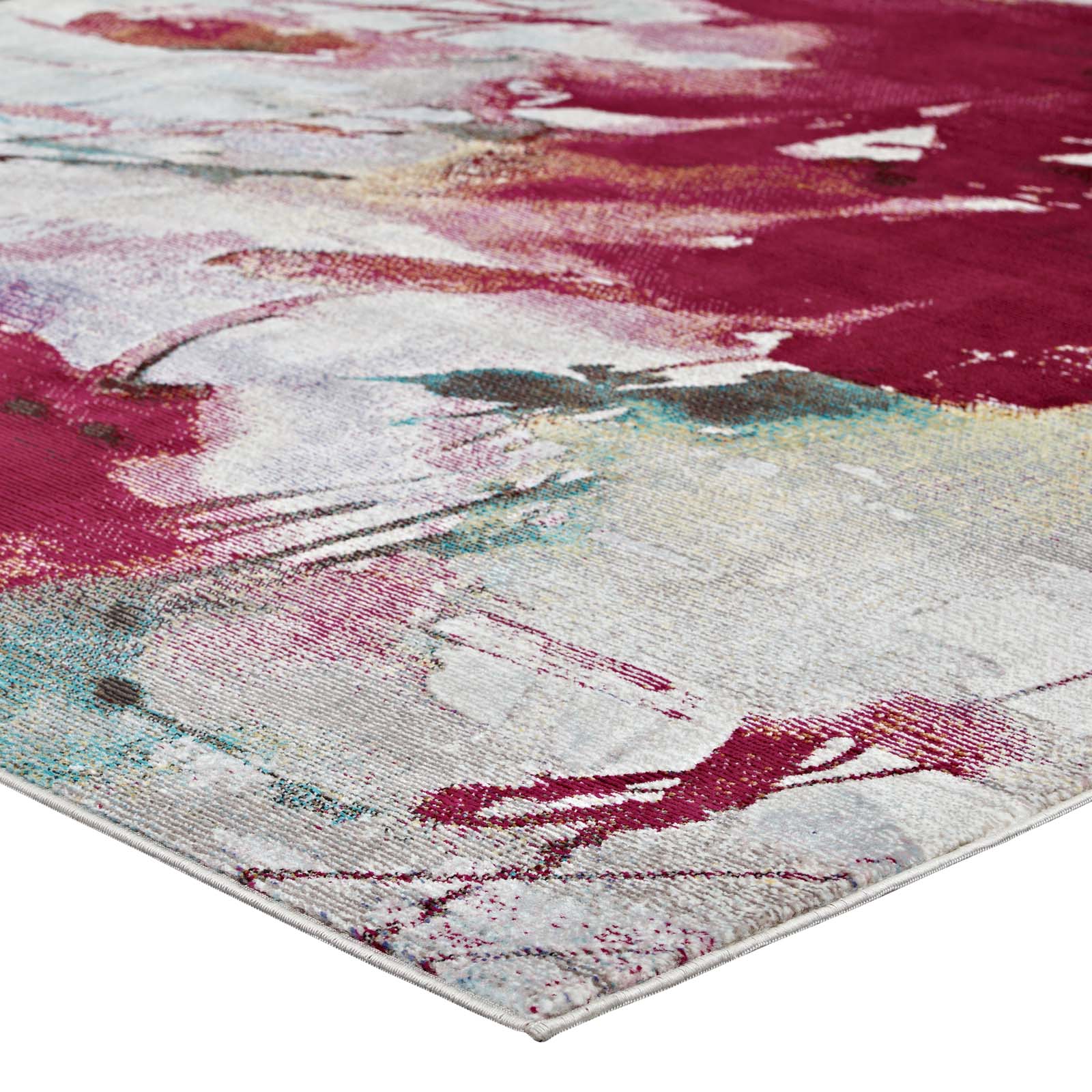 Blume Abstract Floral Area Rug by Modway