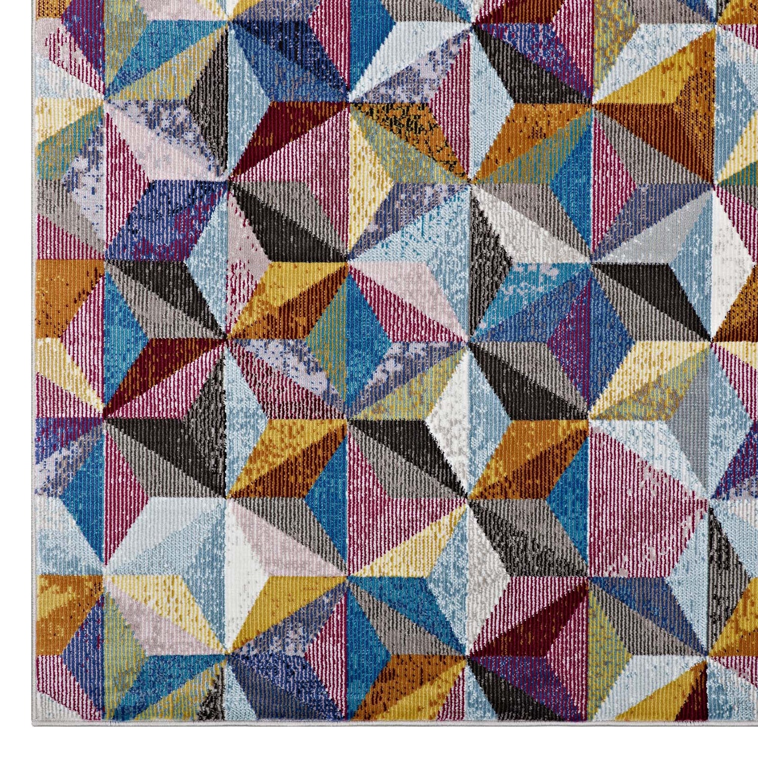 Arisa Geometric Hexagon Mosaic Area Rug by Modway