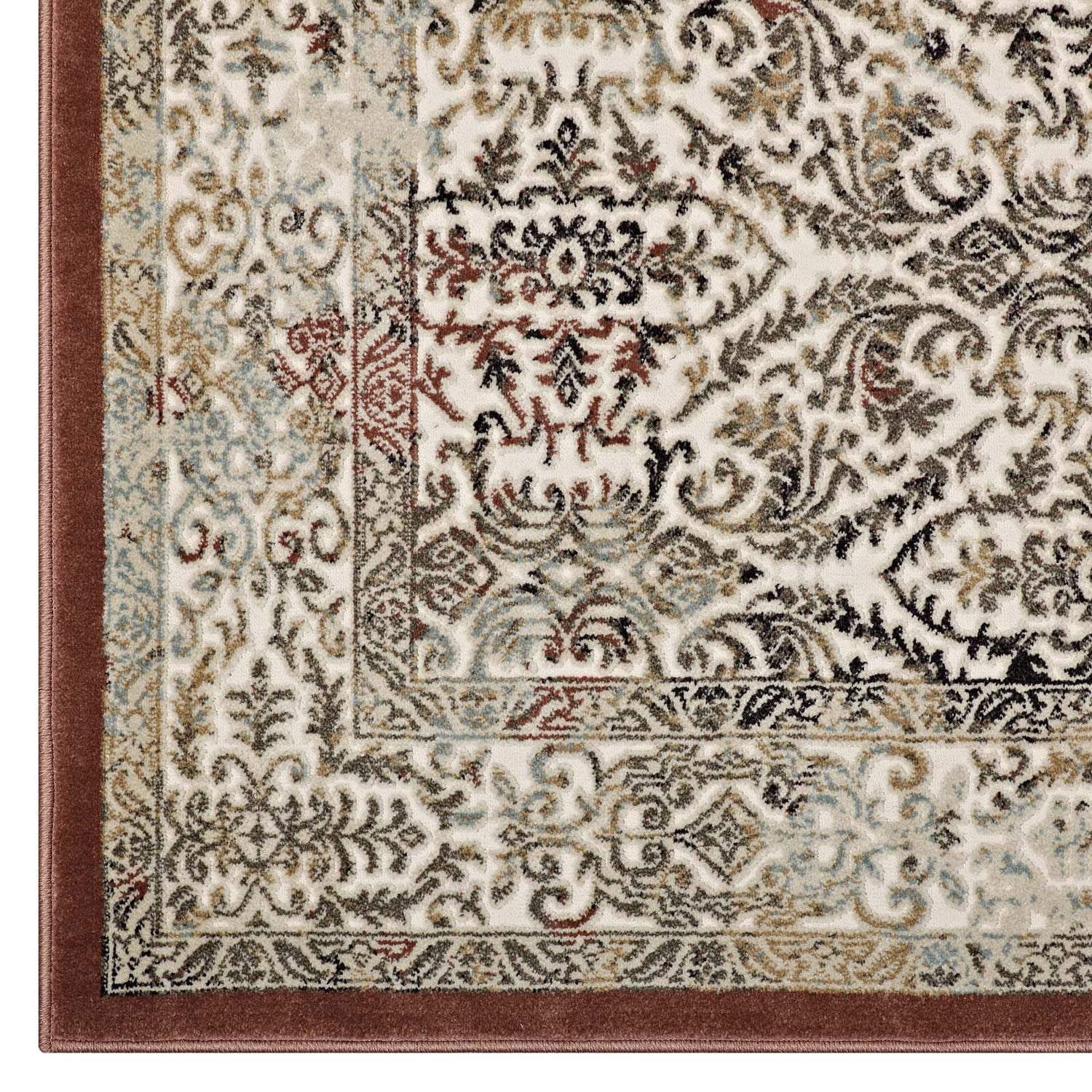 Hester Ornate Turkish Vintage Area Rug by Modway