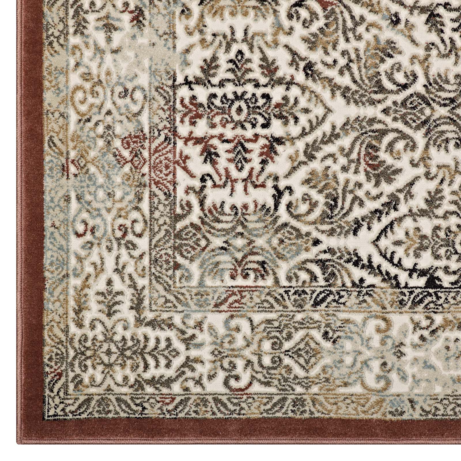 Hester Ornate Turkish Vintage Area Rug by Modway