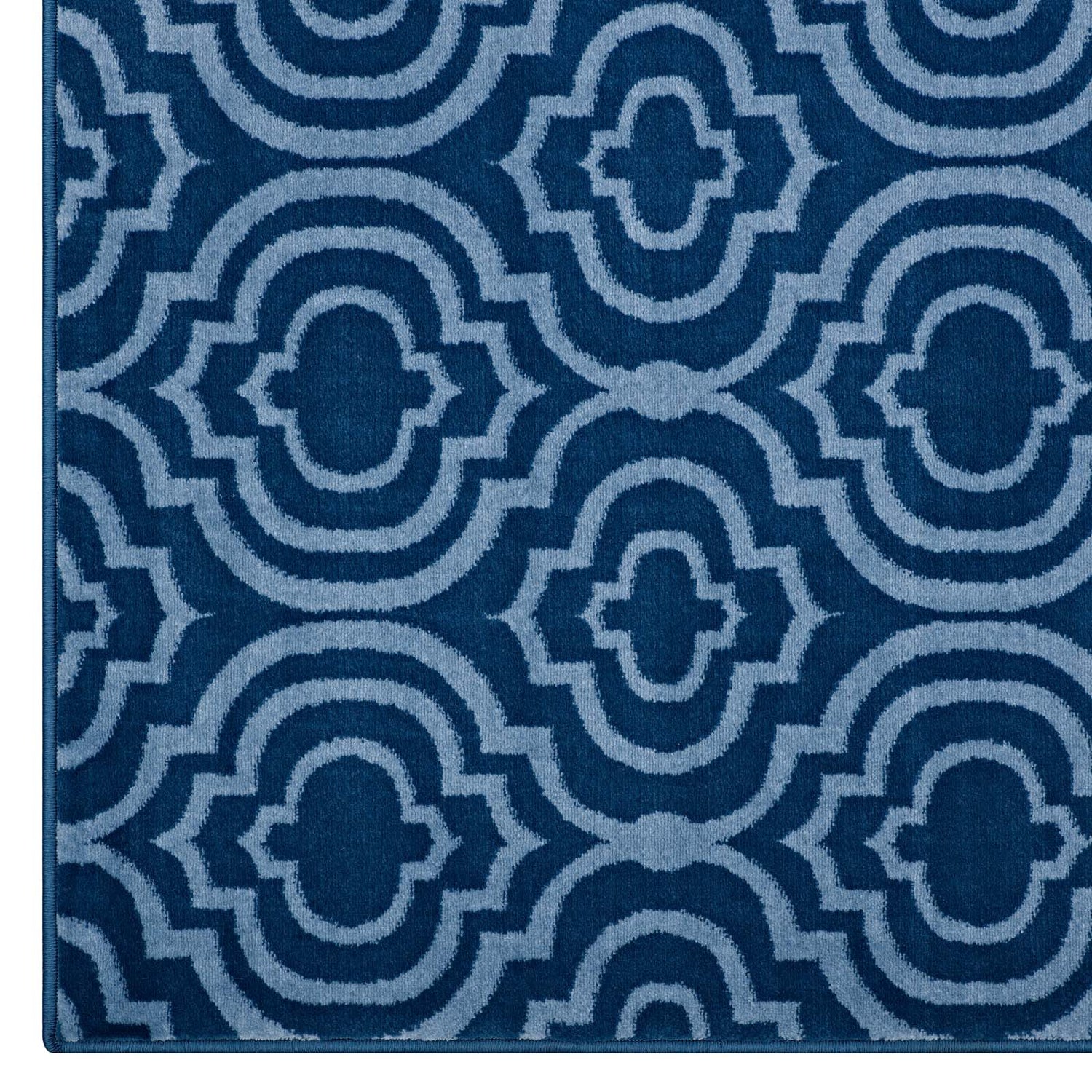 Frame Transitional Moroccan Trellis Area Rug by Modway