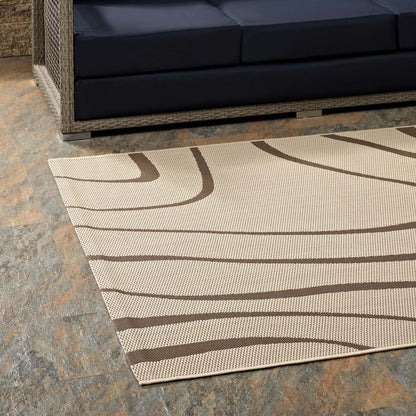 Surge Swirl Abstract Indoor and Outdoor Area Rug by Modway