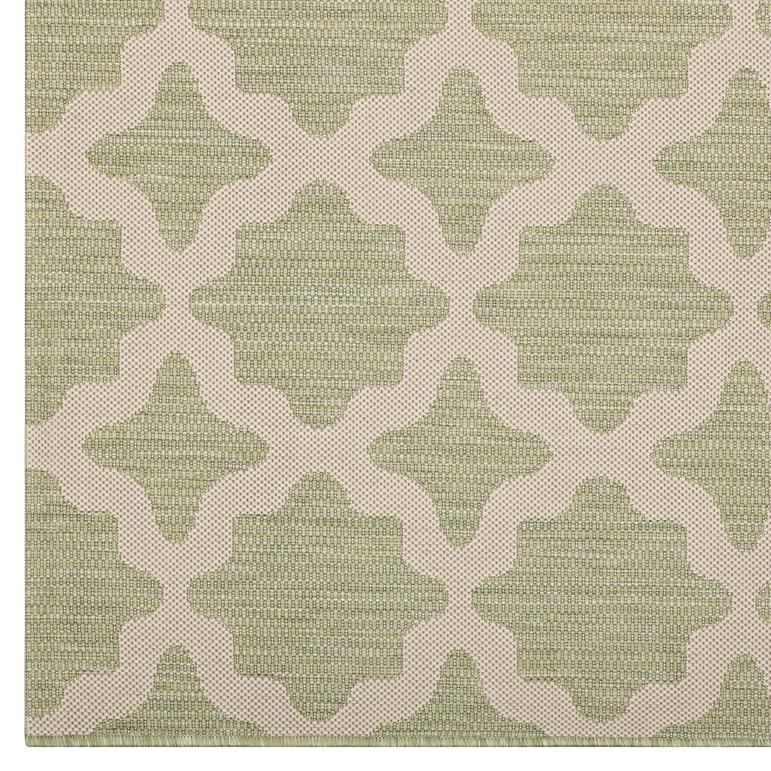 Cerelia Moroccan Trellis Indoor and Outdoor Area Rug by Modway