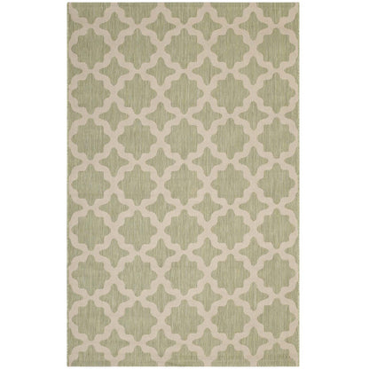 Cerelia Moroccan Trellis Indoor and Outdoor Area Rug by Modway