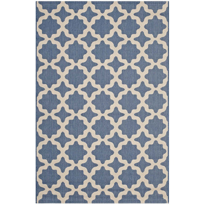 Cerelia Moroccan Trellis Indoor and Outdoor Area Rug by Modway