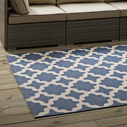 Cerelia Moroccan Trellis Indoor and Outdoor Area Rug by Modway