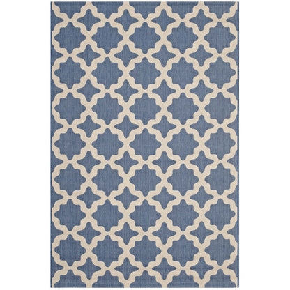 Cerelia Moroccan Trellis Indoor and Outdoor Area Rug by Modway