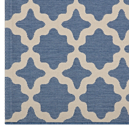 Cerelia Moroccan Trellis Indoor and Outdoor Area Rug by Modway