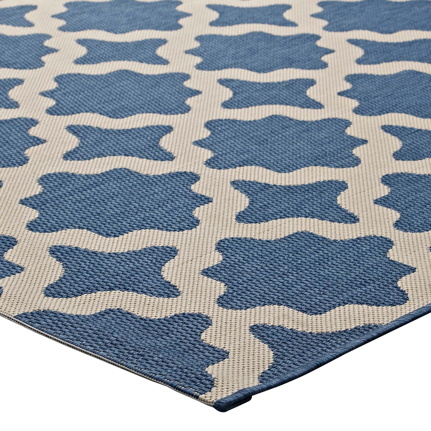 Cerelia Moroccan Trellis Indoor and Outdoor Area Rug by Modway