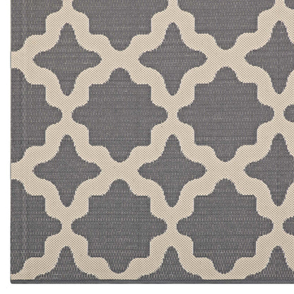 Cerelia Moroccan Trellis Indoor and Outdoor Area Rug by Modway