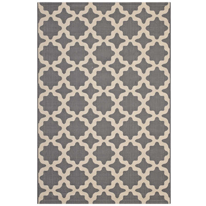 Cerelia Moroccan Trellis Indoor and Outdoor Area Rug by Modway