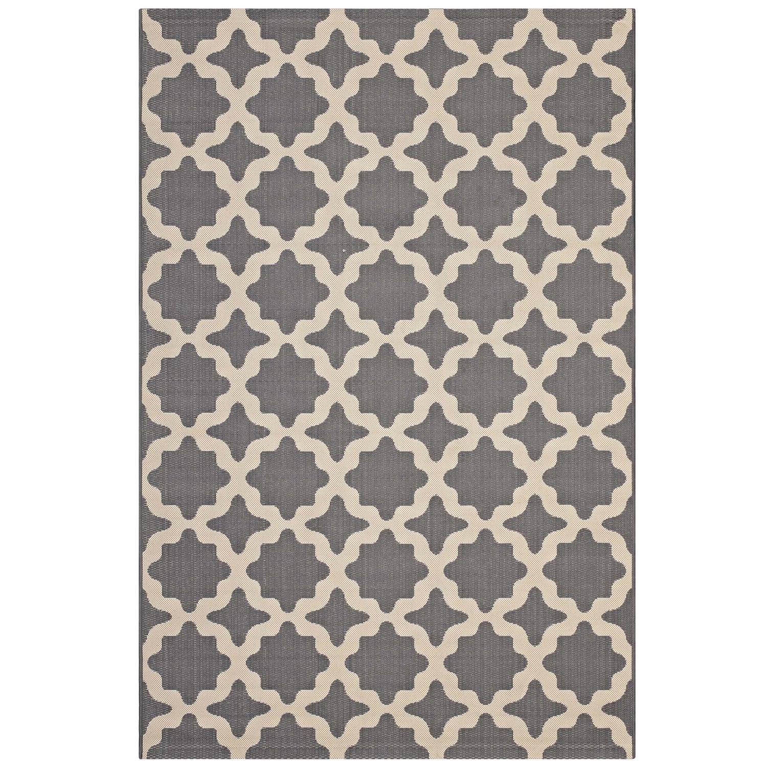 Cerelia Moroccan Trellis Indoor and Outdoor Area Rug by Modway