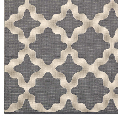 Cerelia Moroccan Trellis Indoor and Outdoor Area Rug by Modway