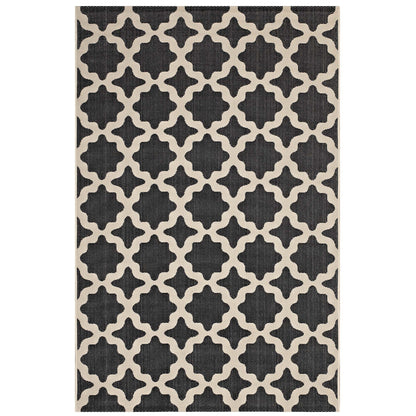 Cerelia Moroccan Trellis Indoor and Outdoor Area Rug by Modway