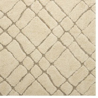 Jubilant Verona Abstract Geometric Shag Area Rug by Modway