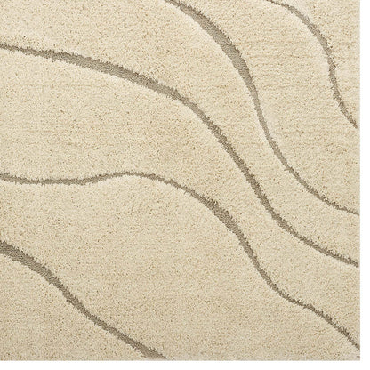 Jubilant Abound Abstract Swirl Shag Area Rug by Modway