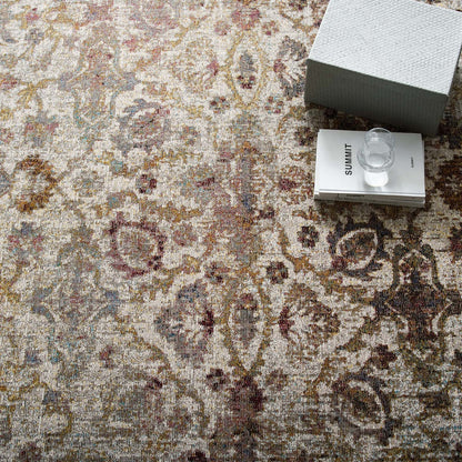 Success Kaede Distressed Vintage Floral Moroccan Trellis Area Rug by Modway