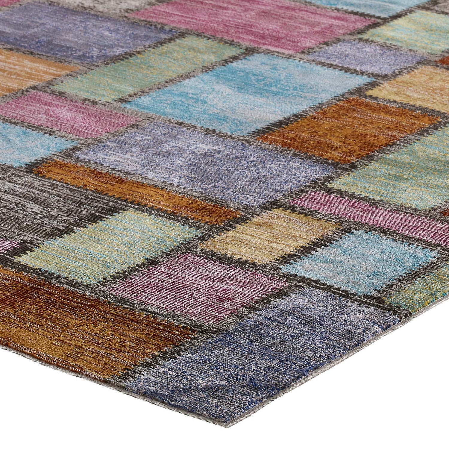 Success Nyssa Abstract Geometric Mosaic Area Rug by Modway