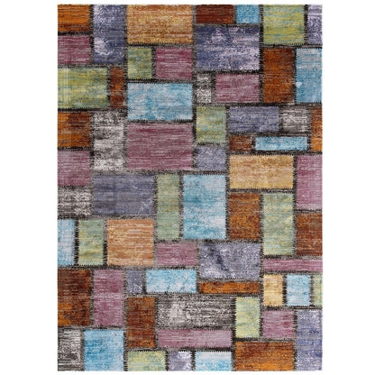 Success Nyssa Abstract Geometric Mosaic Area Rug by Modway