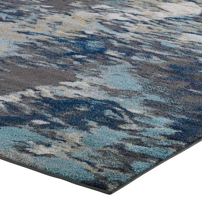 Entourage Foliage Contemporary Modern Abstract Area Rug by Modway