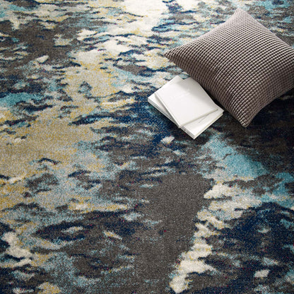 Entourage Foliage Contemporary Modern Abstract Area Rug by Modway