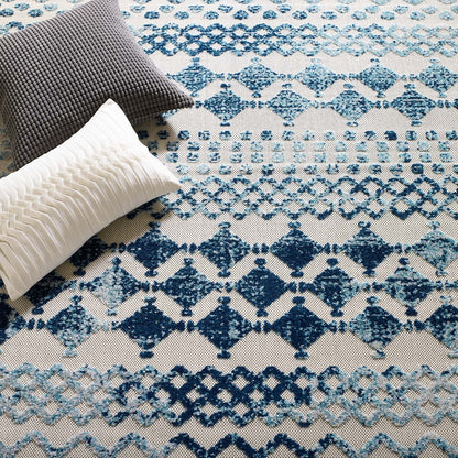 Reflect Giada Abstract Diamond Moroccan Trellis Indoor/Outdoor Area Rug by Modway