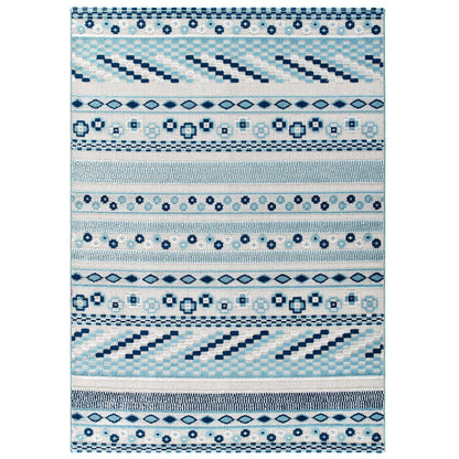 Reflect Cadhla Vintage Abstract Geometric Lattice Indoor and Outdoor Area Rug by Modway